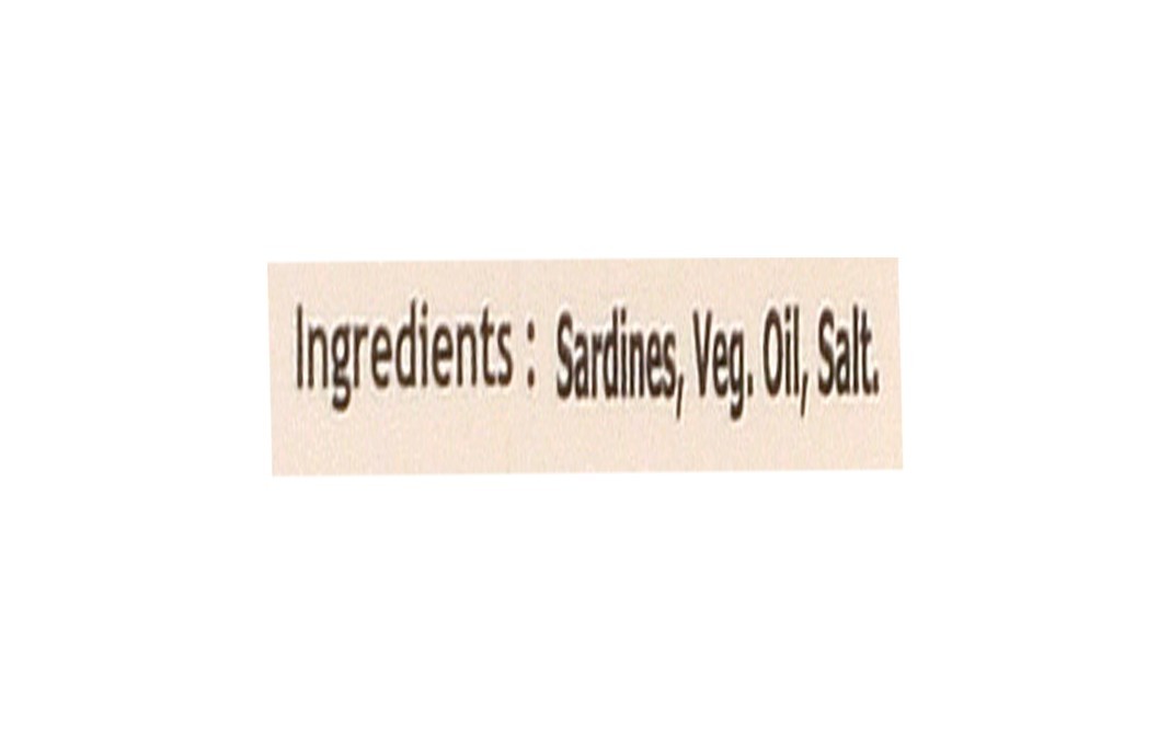Bluna Sardines In Veg. Oil    Tin  180 grams